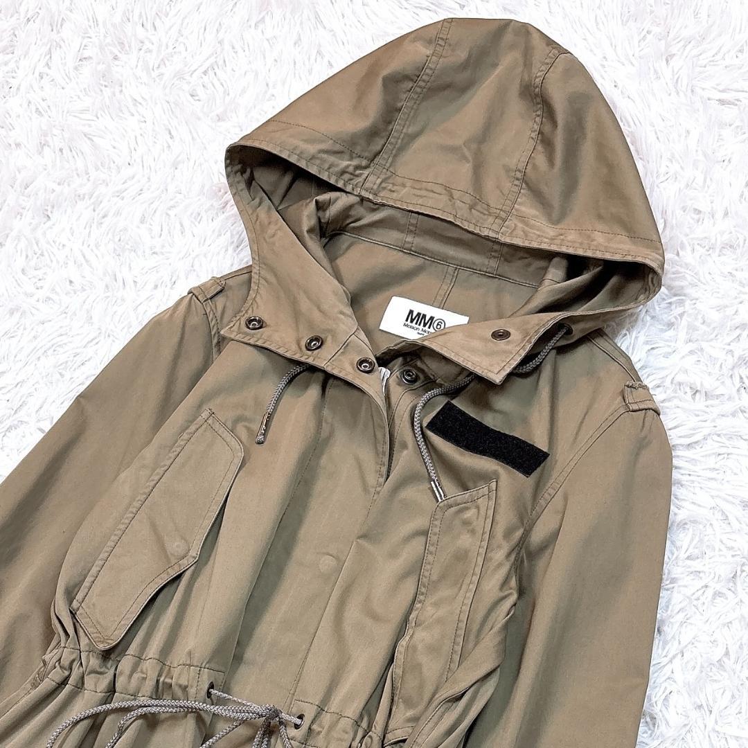 40【美品】マルジェラ MM6 モッズコート M-51 ミリタリー ユニセックス