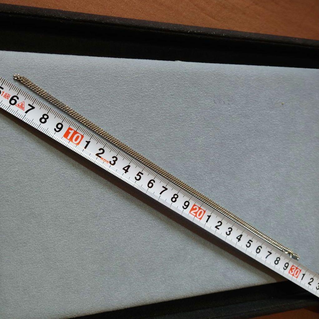 Pt850（10.1g） チェーンネックレス 50cm プラチナ