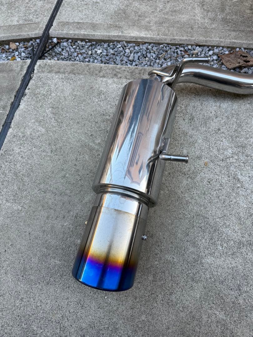 柿本改 スーパーファクトリー ストレートマフラー 86 ZN6 GR86 ZN8