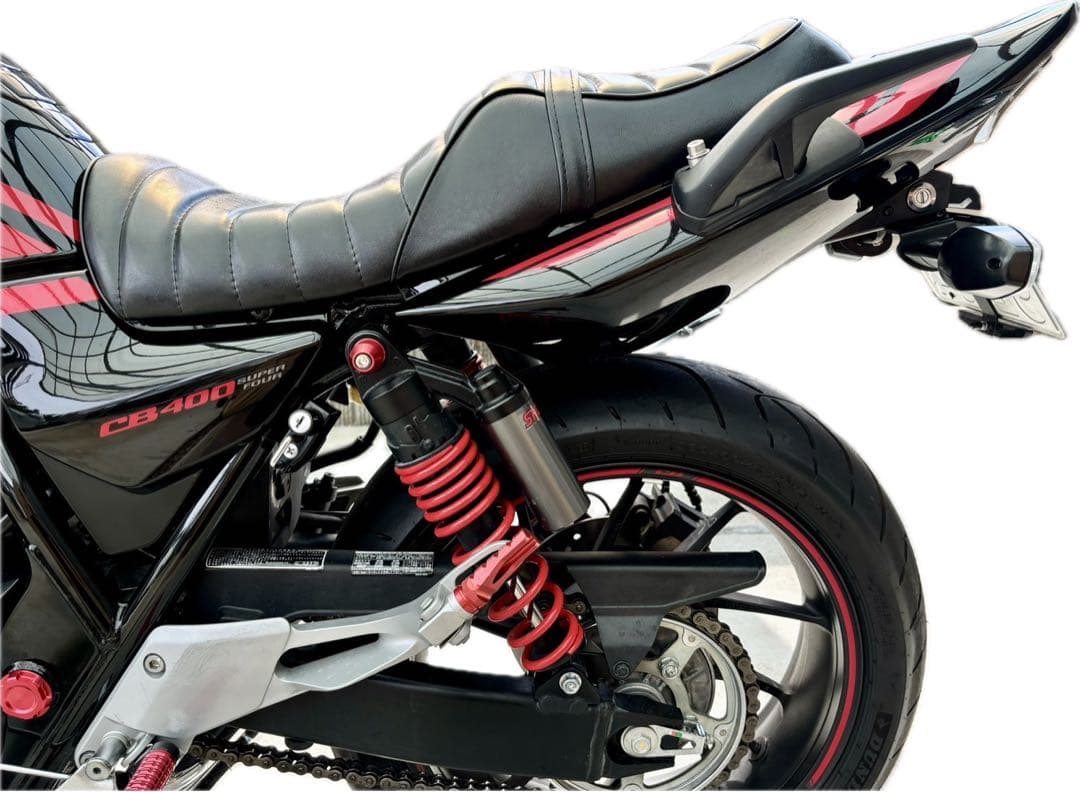 ビンテージ調レザータックロールシート HONDA CB400SF NC39～42