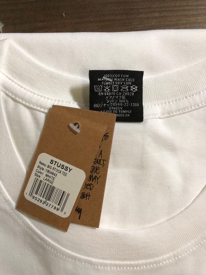☆ STUSSY BIG STOCK TEE ☆
