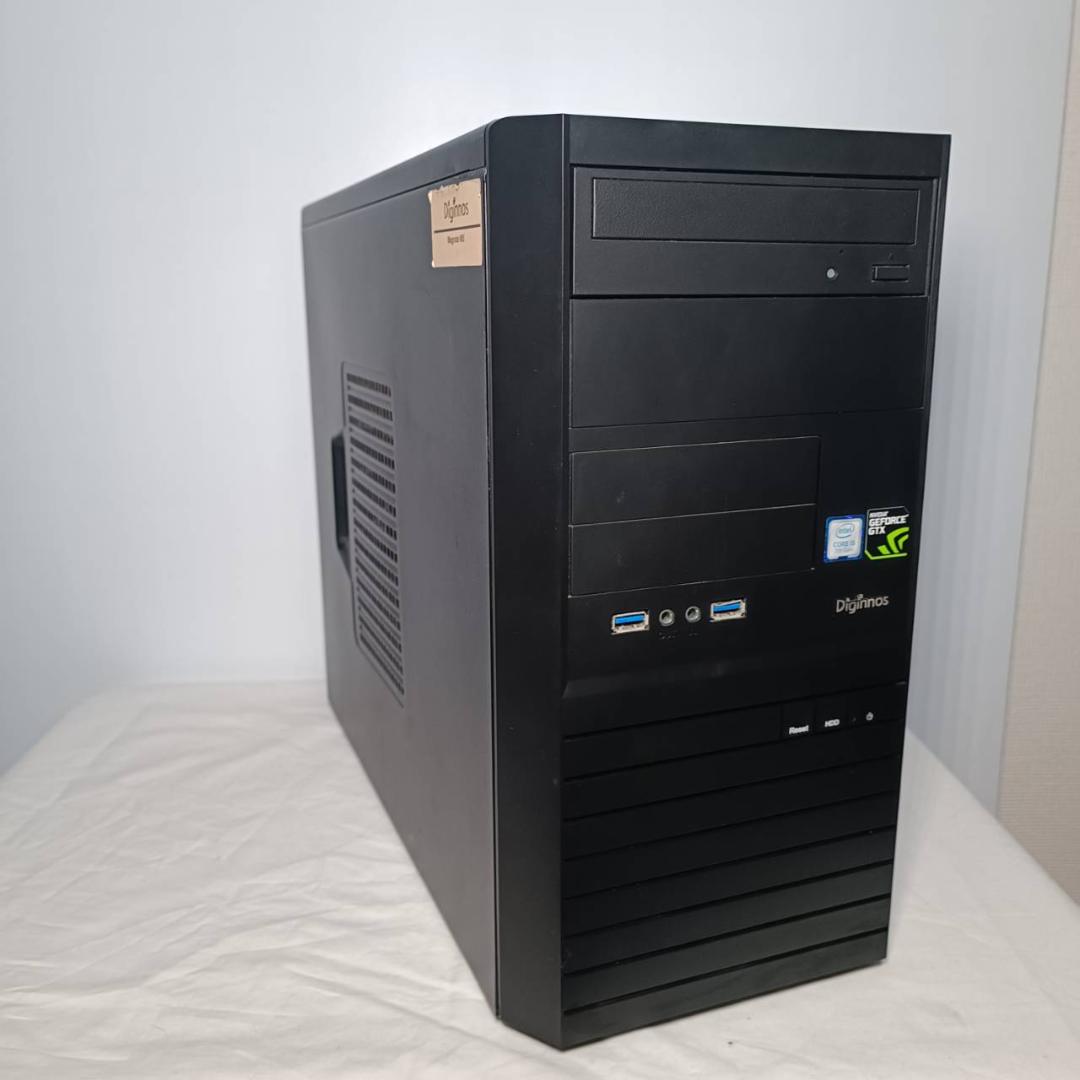 【激安ゲーミングPCフルセット】i7 GTX MS Office搭載 ドスパラ