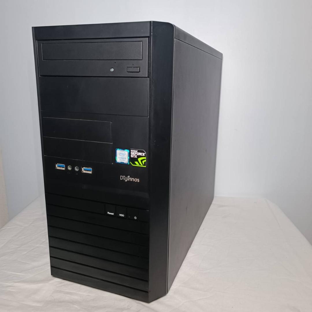 【激安ゲーミングPCフルセット】i7 GTX MS Office搭載 ドスパラ