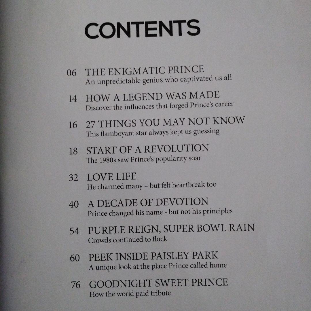 [洋書] プリンス 追悼誌　PRINCE