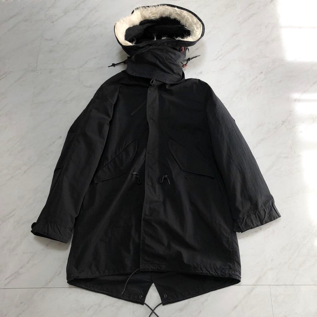 【希少】WIPER M-65 初期 ライナー フード ブラック フルセット XS