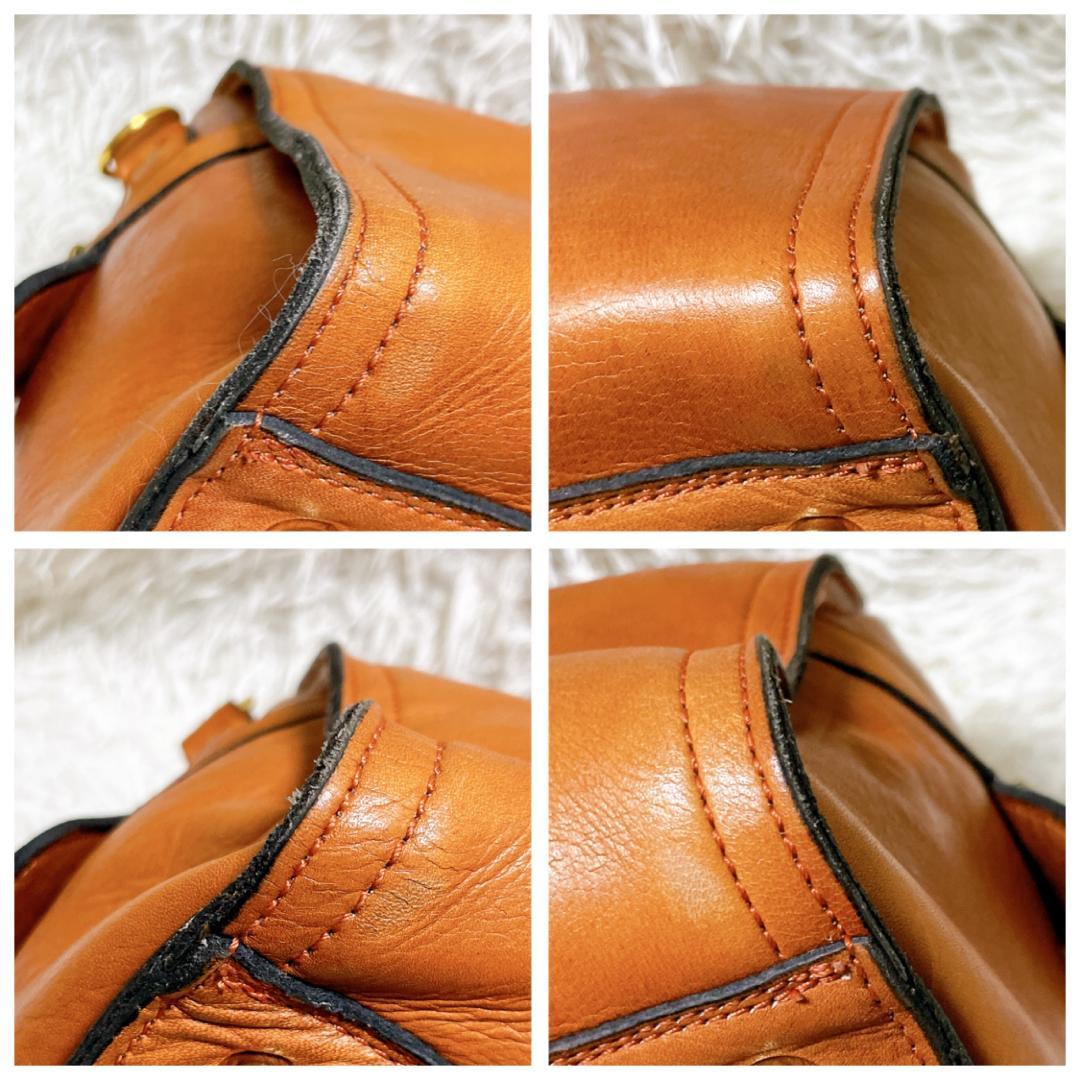 PORTER BARON 2way ボストンバッグ 本革 鍵付き ブラウン