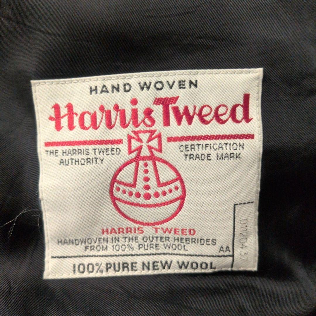 新品 J.CREW×HARRIS TWEED チェック柄 テーラードジャケット