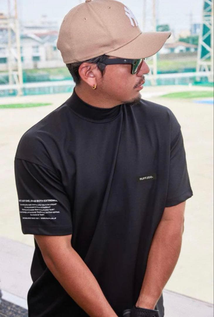 メンズウェア RUFFLOG VERTICAL LOGO MOCK NECK SHIRTS