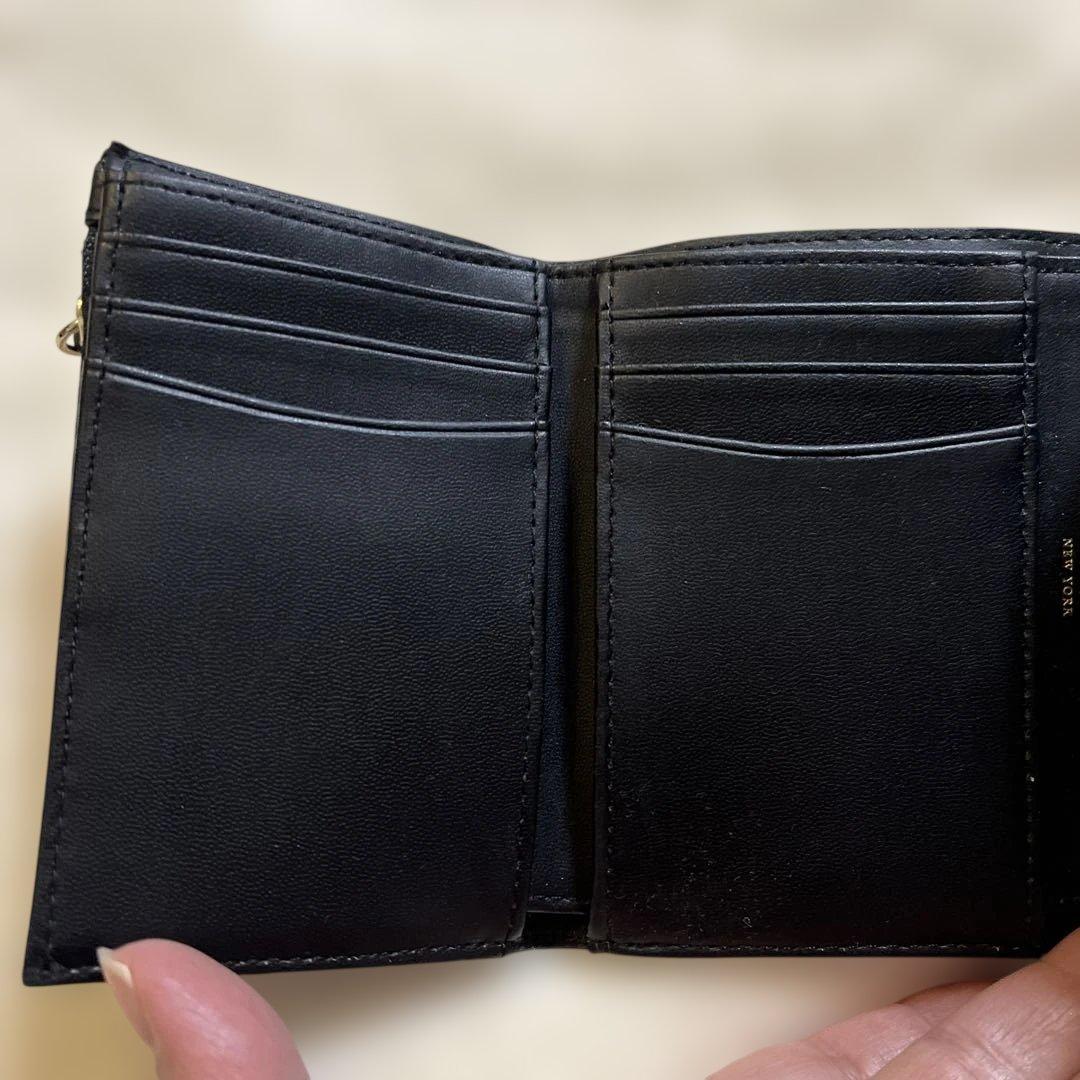 新品未使用♠ kate spade ♠ 折り畳み財布 ♠ ブラック