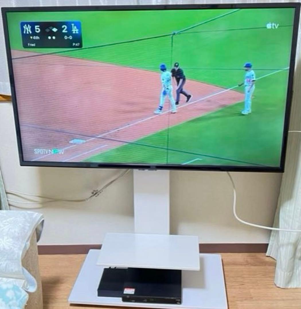 【美品】ティーズネットワーク 4Kチューナー内蔵50型液晶テレビ 2021年製