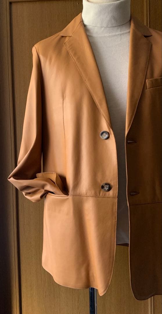 新生CANALI！　かな〜り素敵な春のラムレザー カスタム品　¥25万程