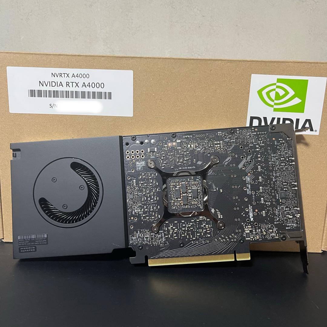 w*n様 NVIDIA RTX A4000