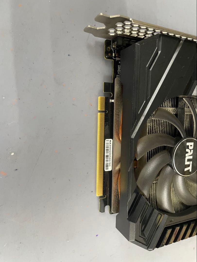 NVIDIA GeForce GTX 1660 SUPER PALIT 動作品
