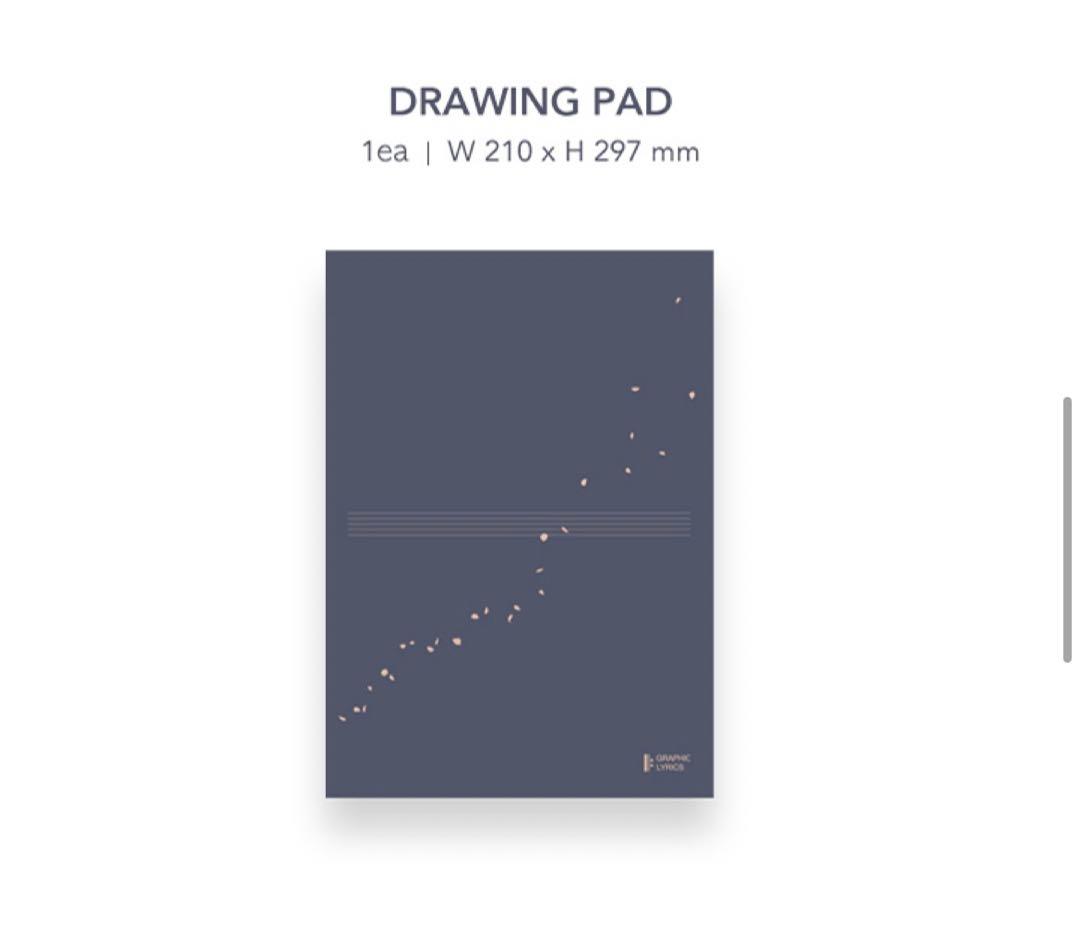 BTS GRAPHIC LYRICS Special Package 絵本