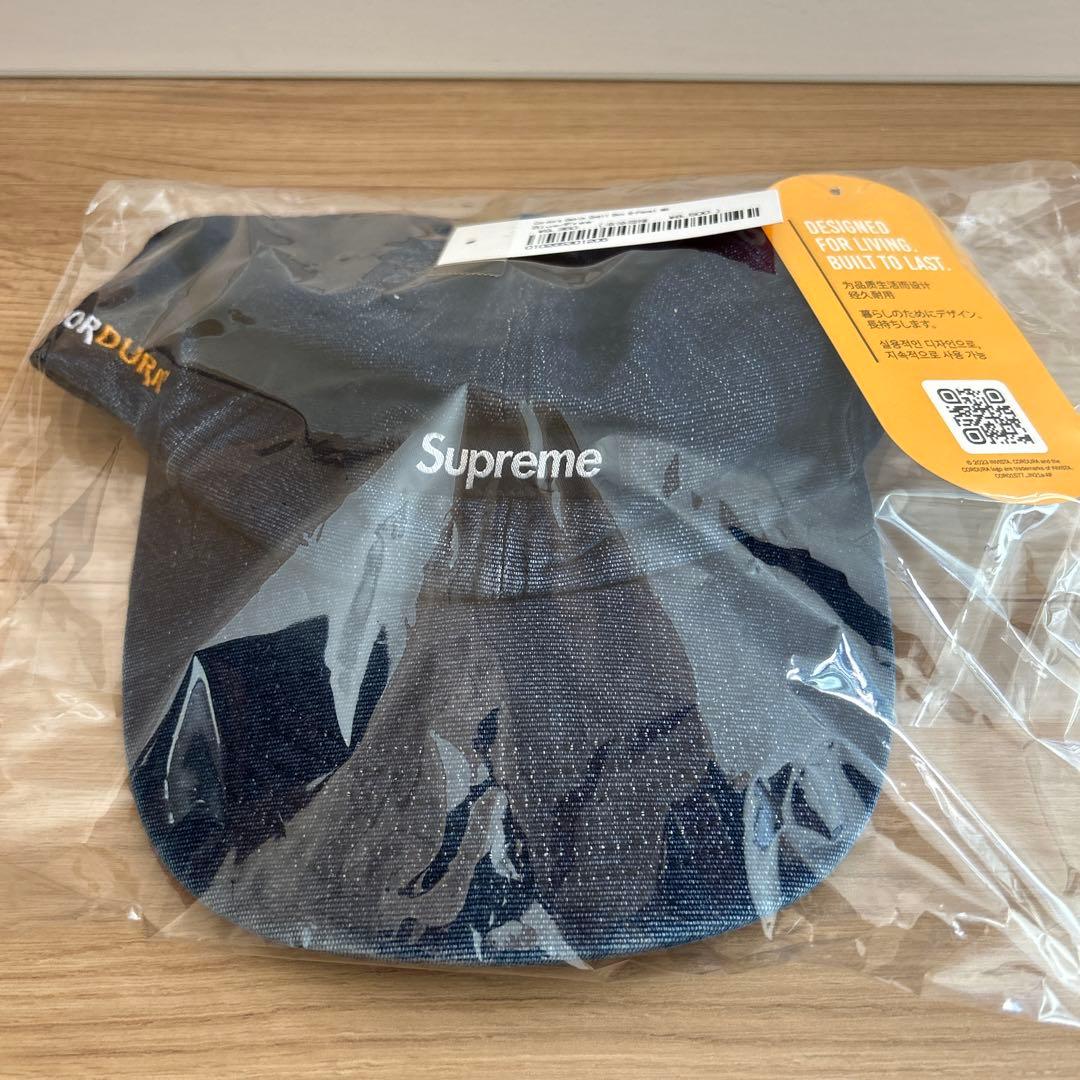 Supreme ボックスロゴ　CORDURAデニムキャップ　新品　未使用