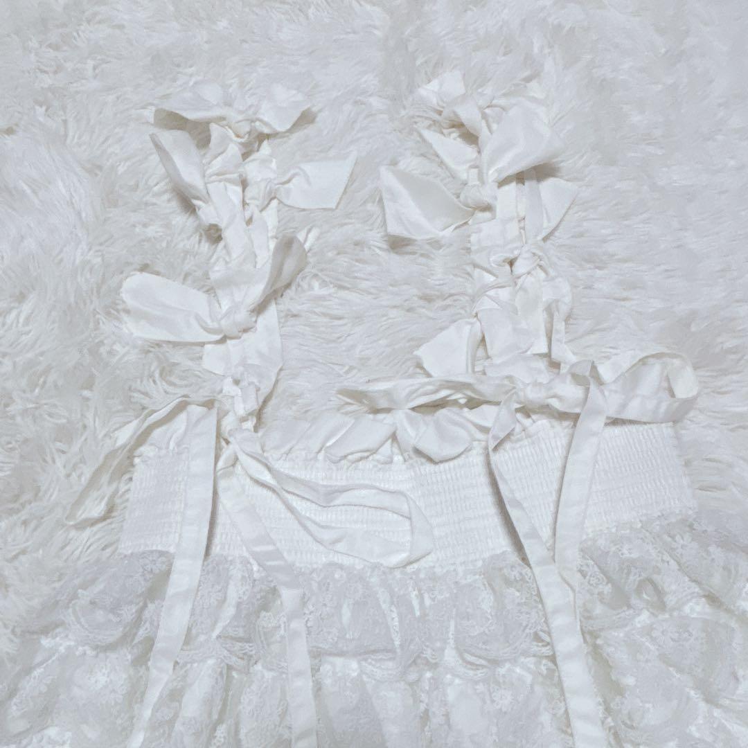 Bibiy. ビビィ　MIMI LACE SKIRT フリル　レース　ロング