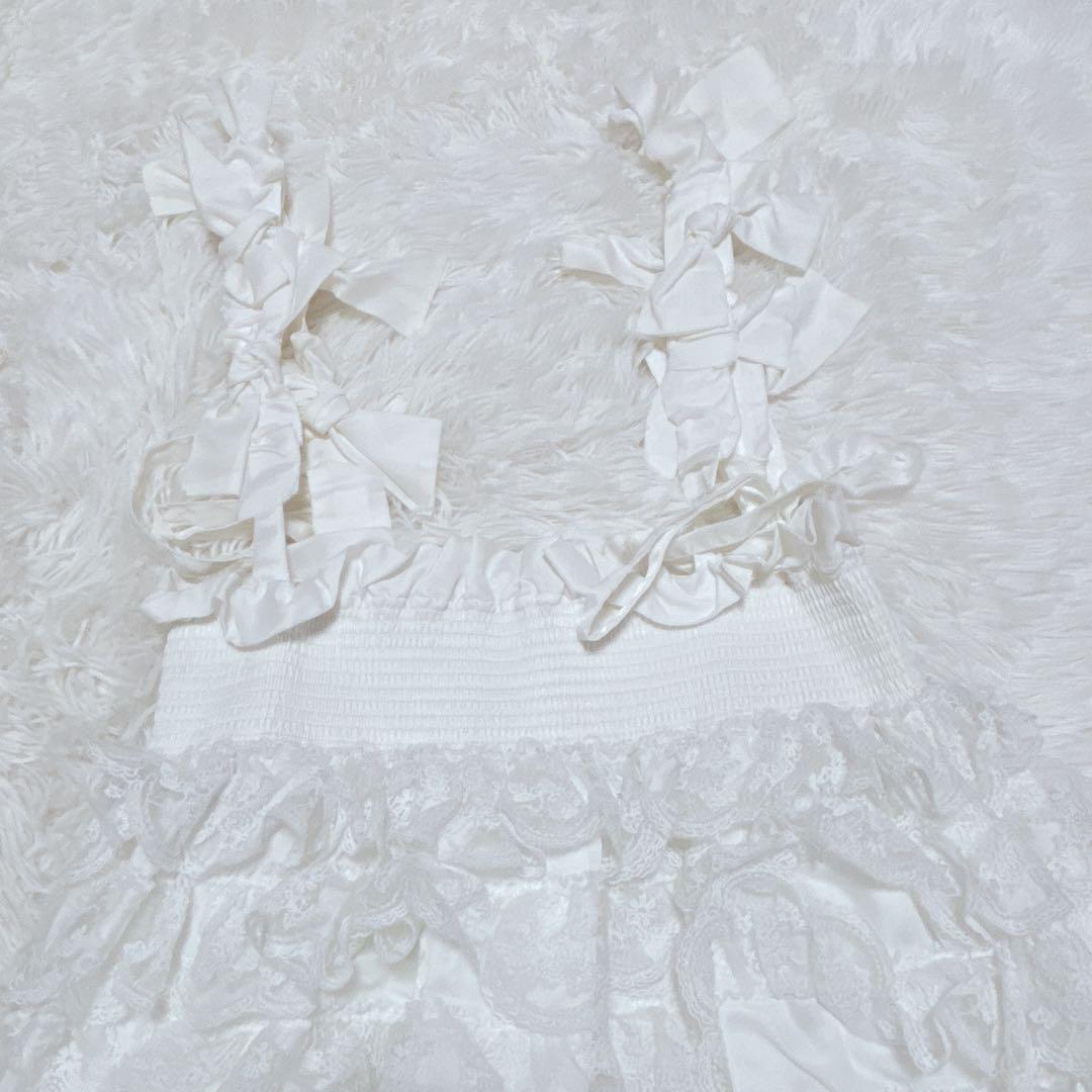 Bibiy. ビビィ　MIMI LACE SKIRT フリル　レース　ロング