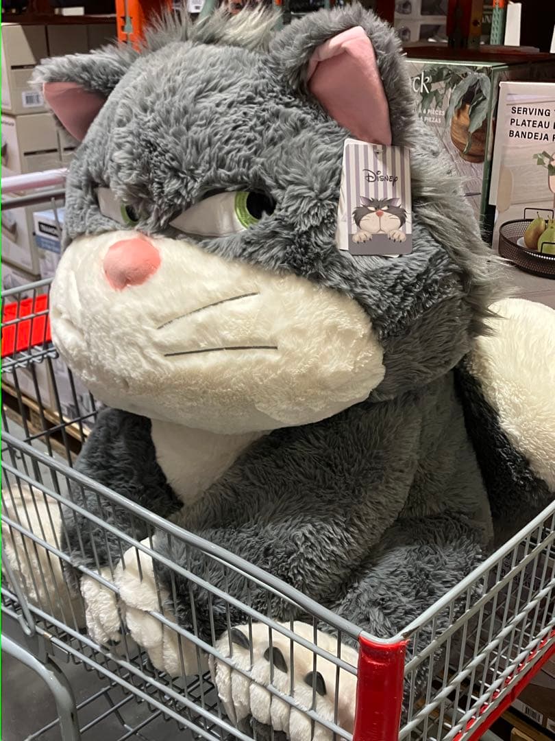 コストコ　ルシファー　特大　ぬいぐるみ　ブランケット付き プレゼント