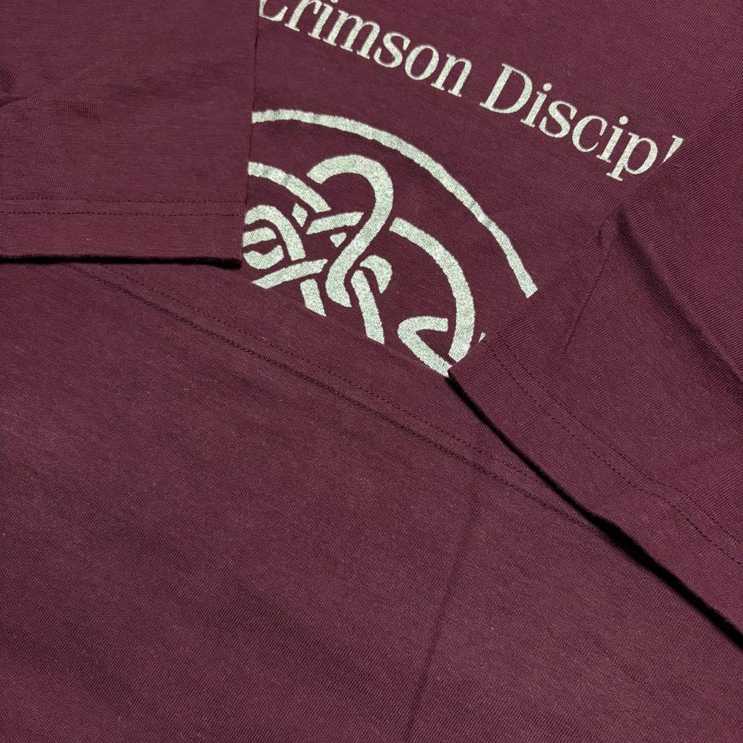 [L] King Crimson Discipline tシャツ 00s 90s