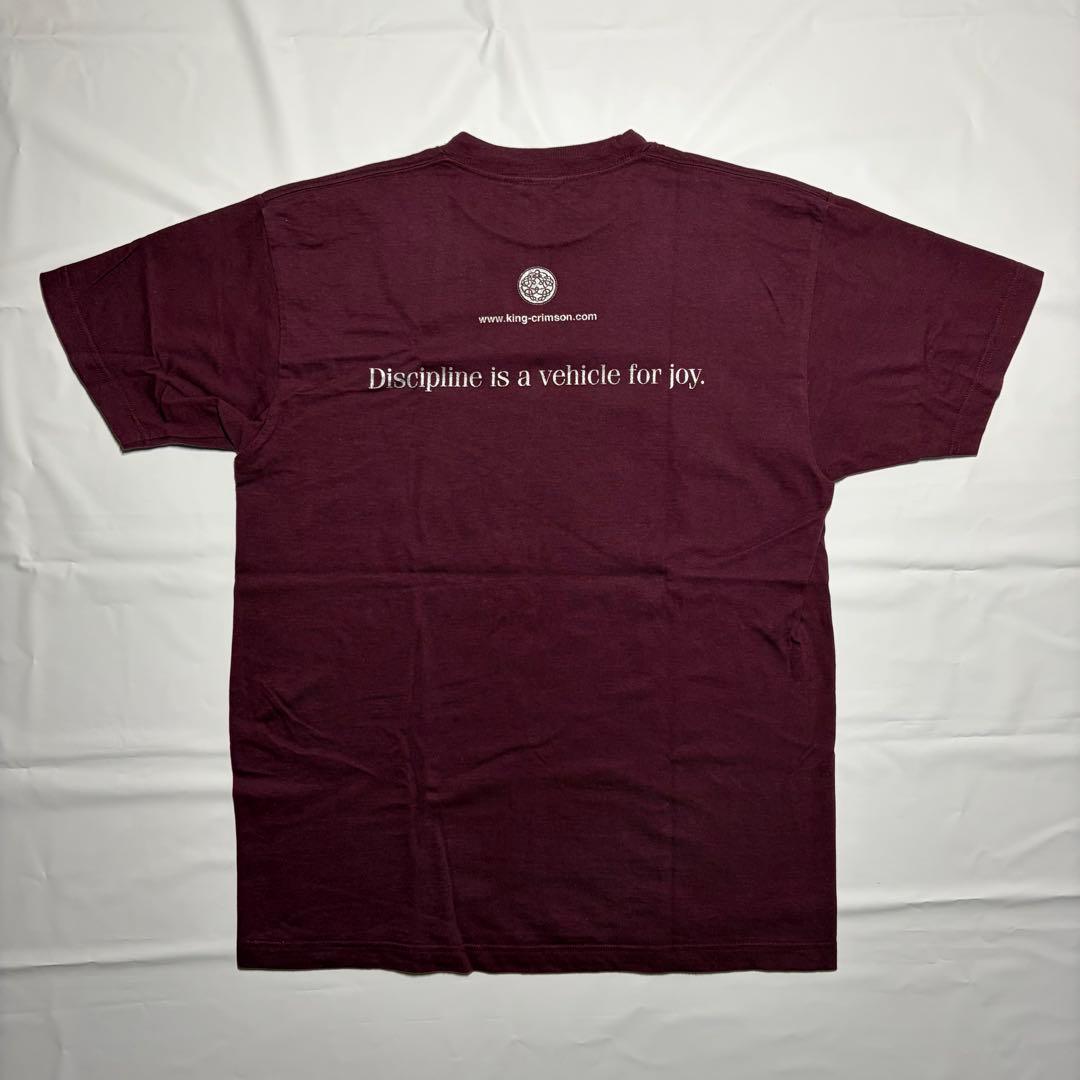 [L] King Crimson Discipline tシャツ 00s 90s