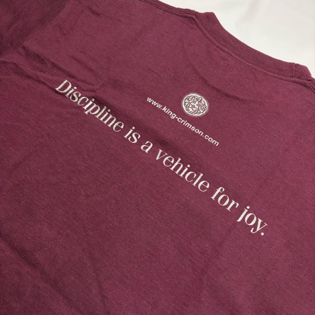 [L] King Crimson Discipline tシャツ 00s 90s