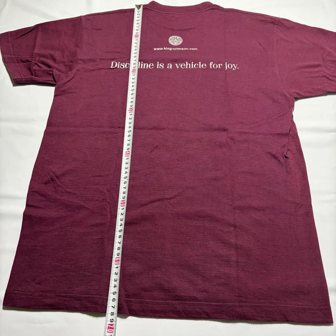 [L] King Crimson Discipline tシャツ 00s 90s