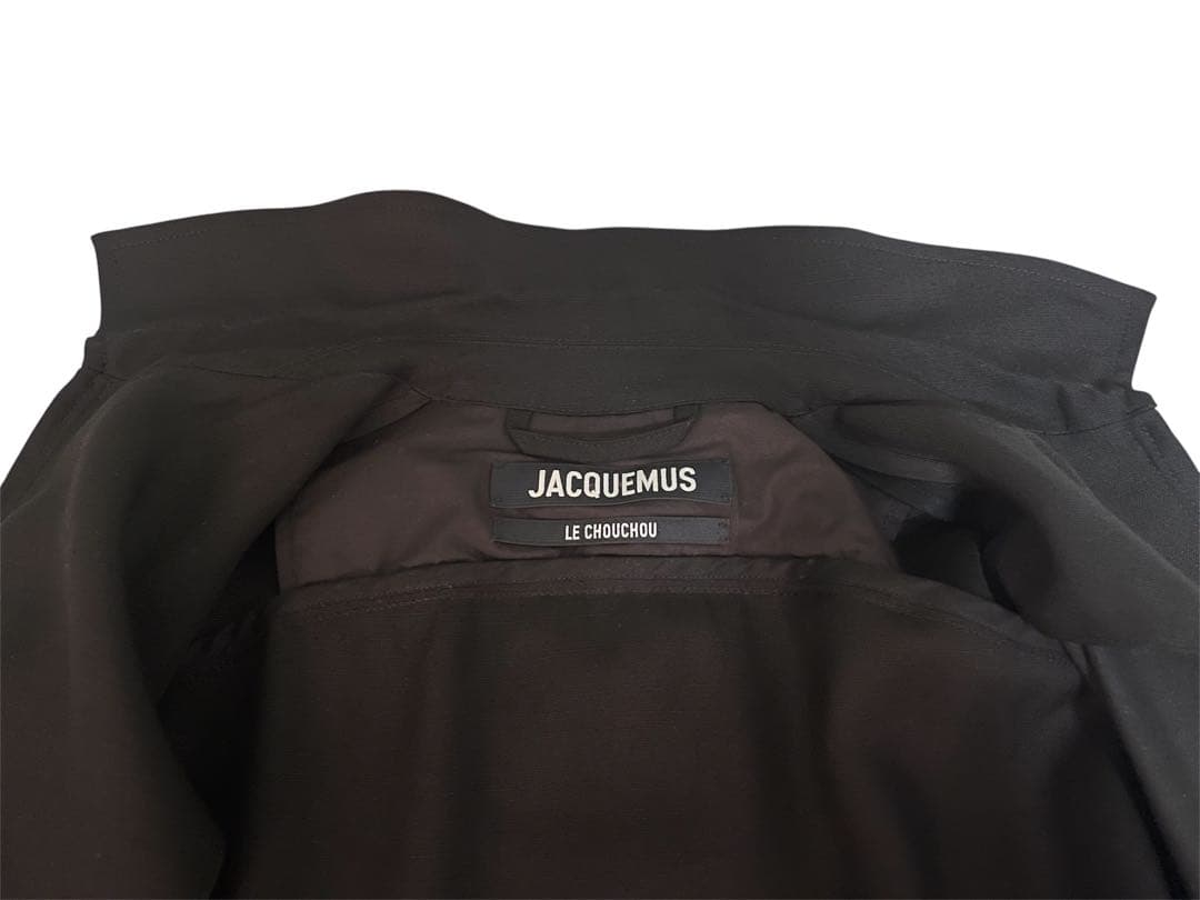 JACQUEMUS ブルゾン BLACK 46 LE BLOUSON LINU