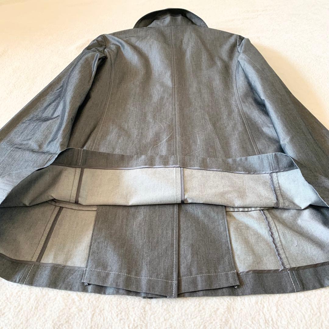 【極美品 現行タグ　XL シルク】レリアン スプリング　コート　イタリア製生地