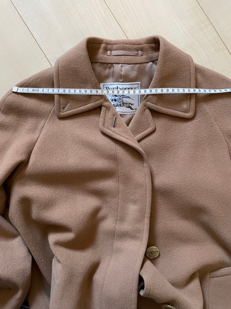 Burberry キャメルカラーロングコート　カシミヤ混　S