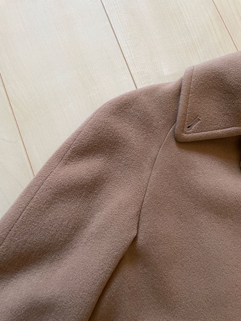Burberry キャメルカラーロングコート　カシミヤ混　S