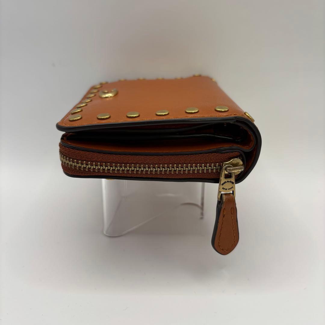 COACH 二つ折り財布　リベット　CC967 ビルフォールドウォレット