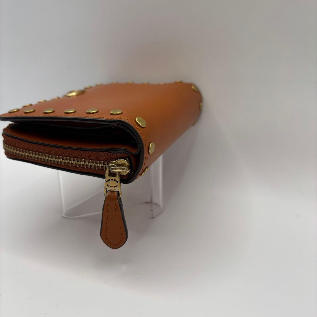 COACH 二つ折り財布　リベット　CC967 ビルフォールドウォレット