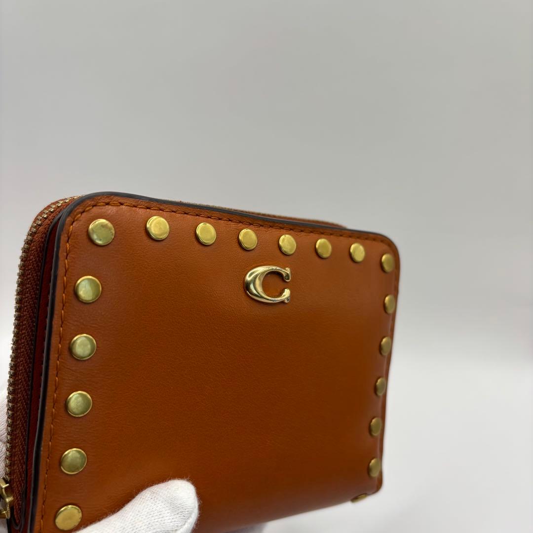 COACH 二つ折り財布　リベット　CC967 ビルフォールドウォレット
