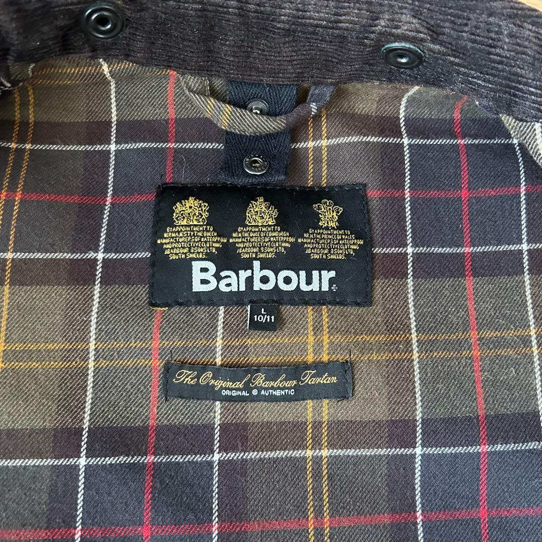 Barbour BEDALE キッズサイズ L オリーブ