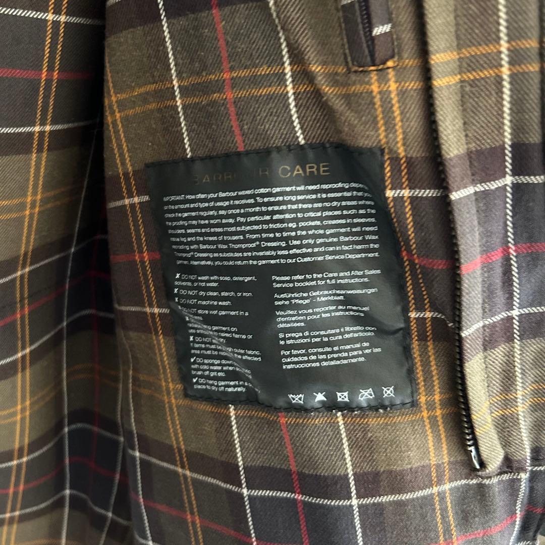 Barbour BEDALE キッズサイズ L オリーブ
