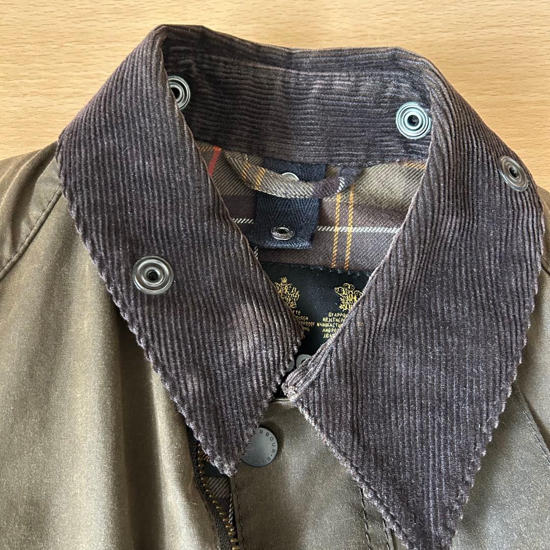 Barbour BEDALE キッズサイズ L オリーブ