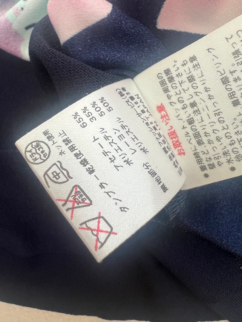 LEONARD　レオナール　花柄　カンカン素材トップス　Tシャツ　ブラウス　42