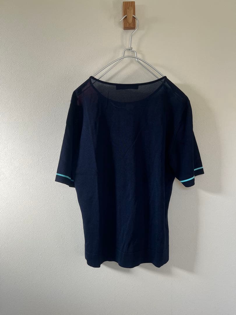 LEONARD　レオナール　花柄　カンカン素材トップス　Tシャツ　ブラウス　42