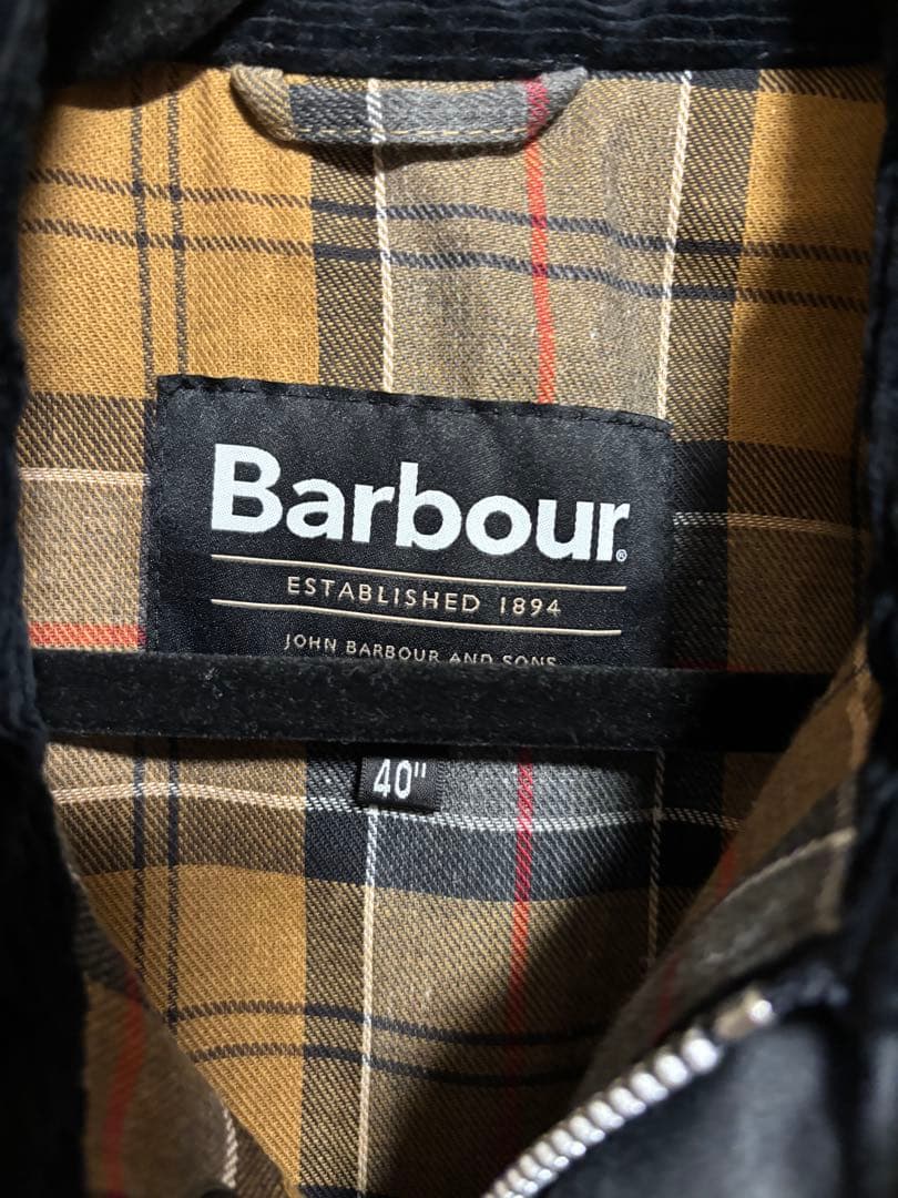 Barbour ネイビー Transport 新品未使用タグあり40 限定値下げ