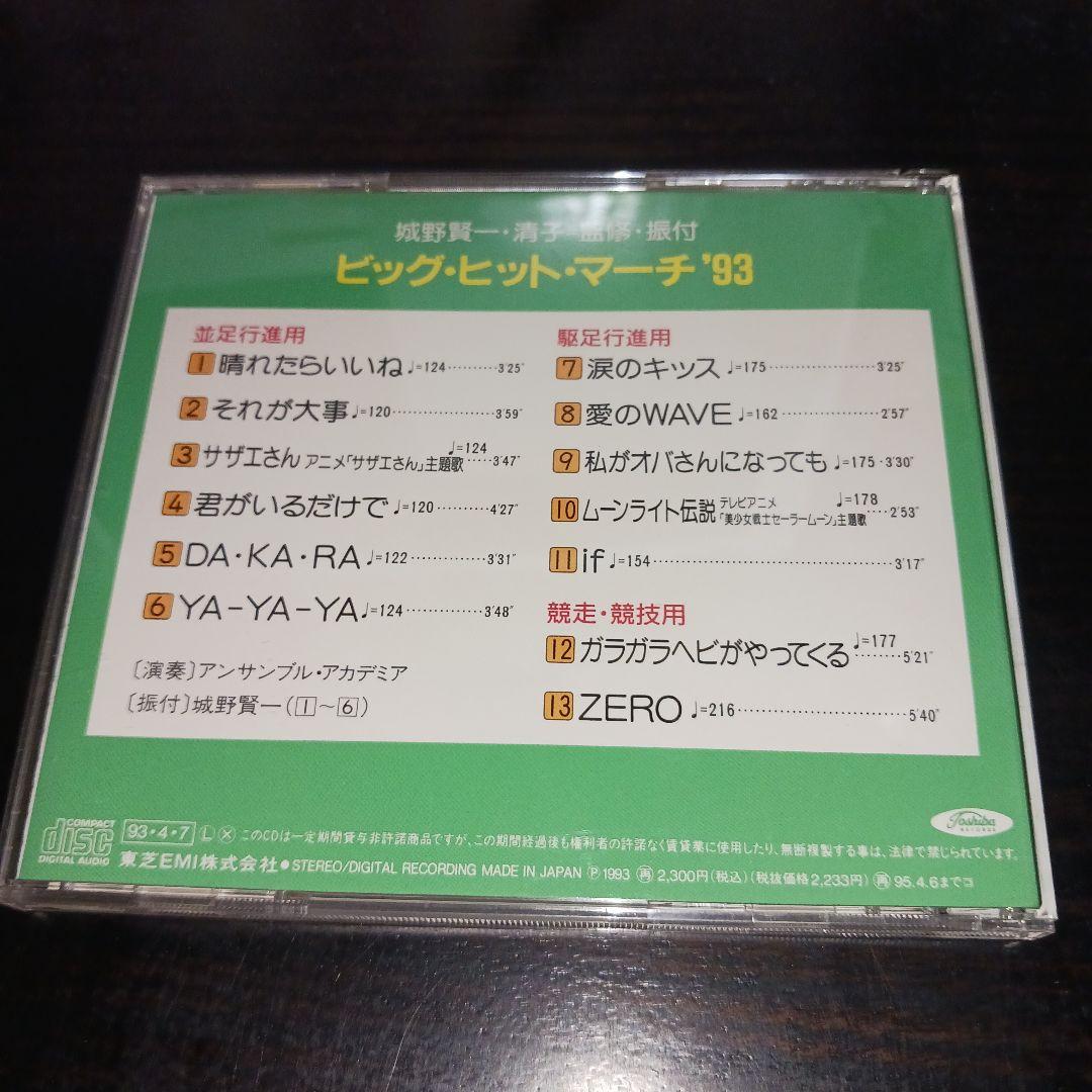ビッグ・ヒット・マーチ'93 城野賢一・清子