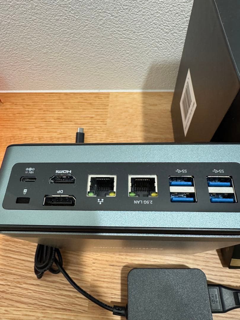 MINIS FORUM HM50 ミニPC パソコン デスクトップ SSD増設