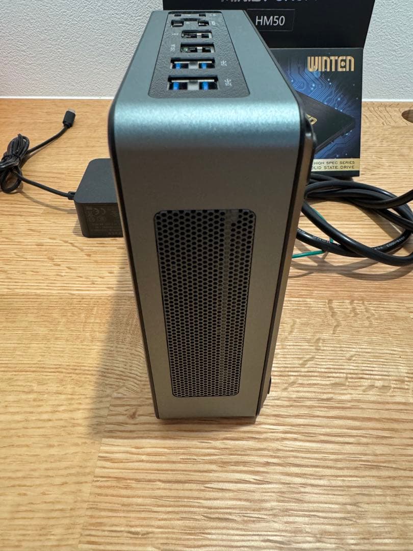 MINIS FORUM HM50 ミニPC パソコン デスクトップ SSD増設