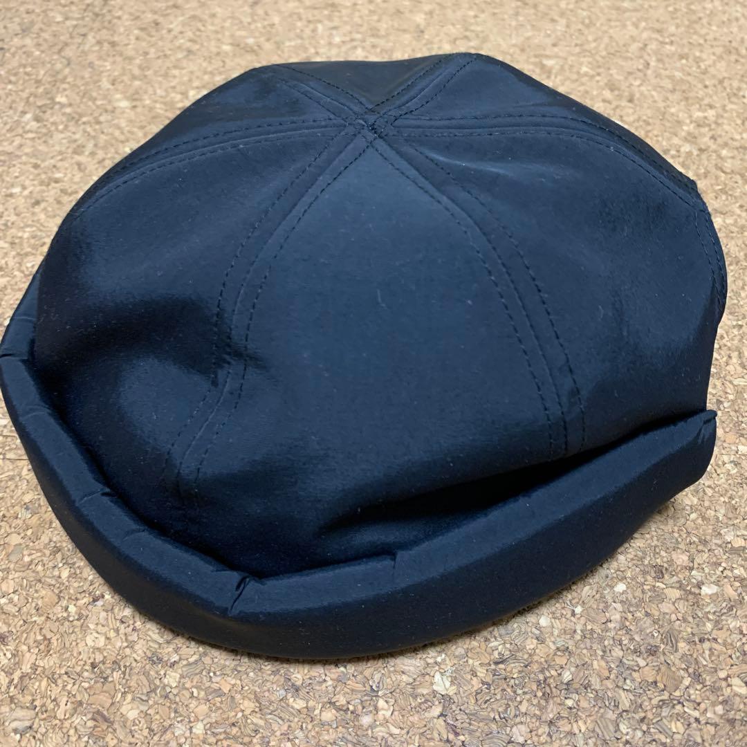 UNNAMED HEADWEAR ナイロンロールキャップ 黒 未使用