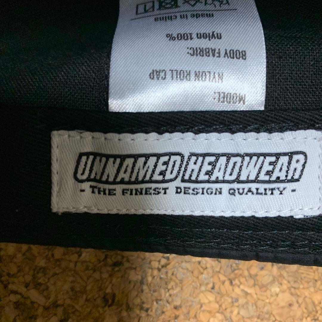 UNNAMED HEADWEAR ナイロンロールキャップ 黒 未使用