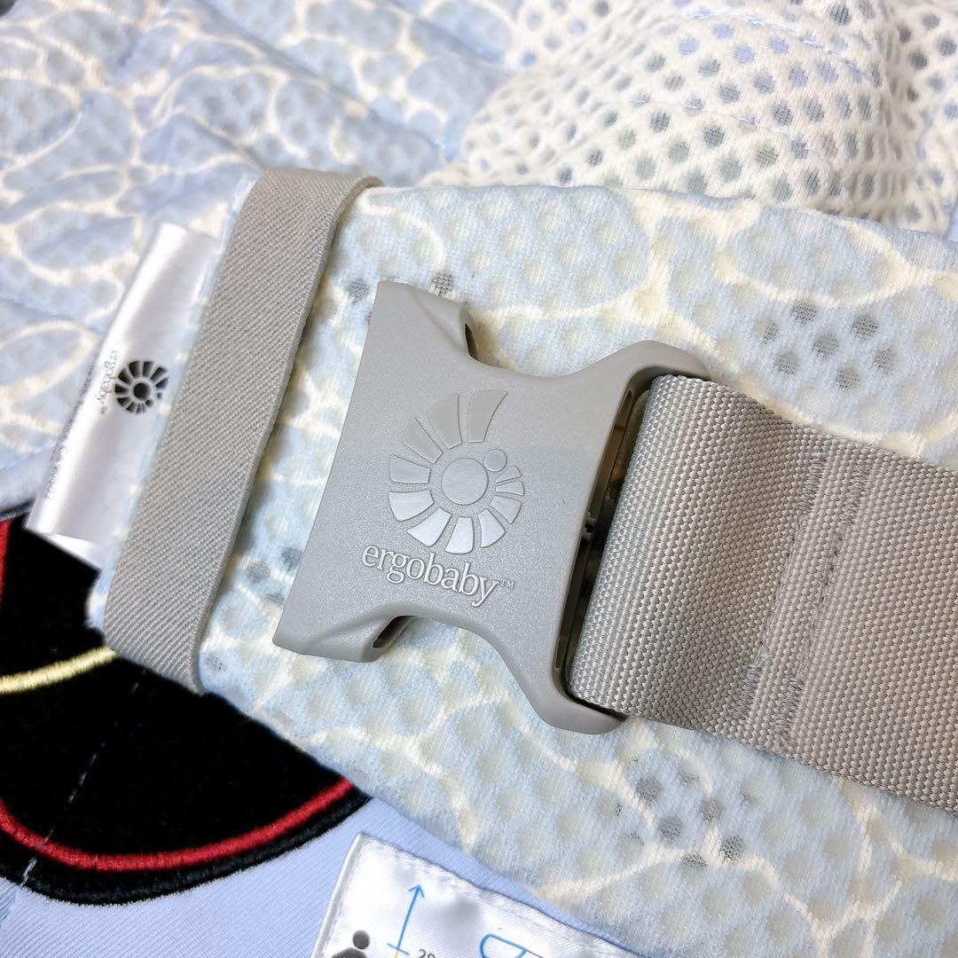 【極美品】 エルゴベビー EBC ADAPT SoftFlex ホリデーブルー