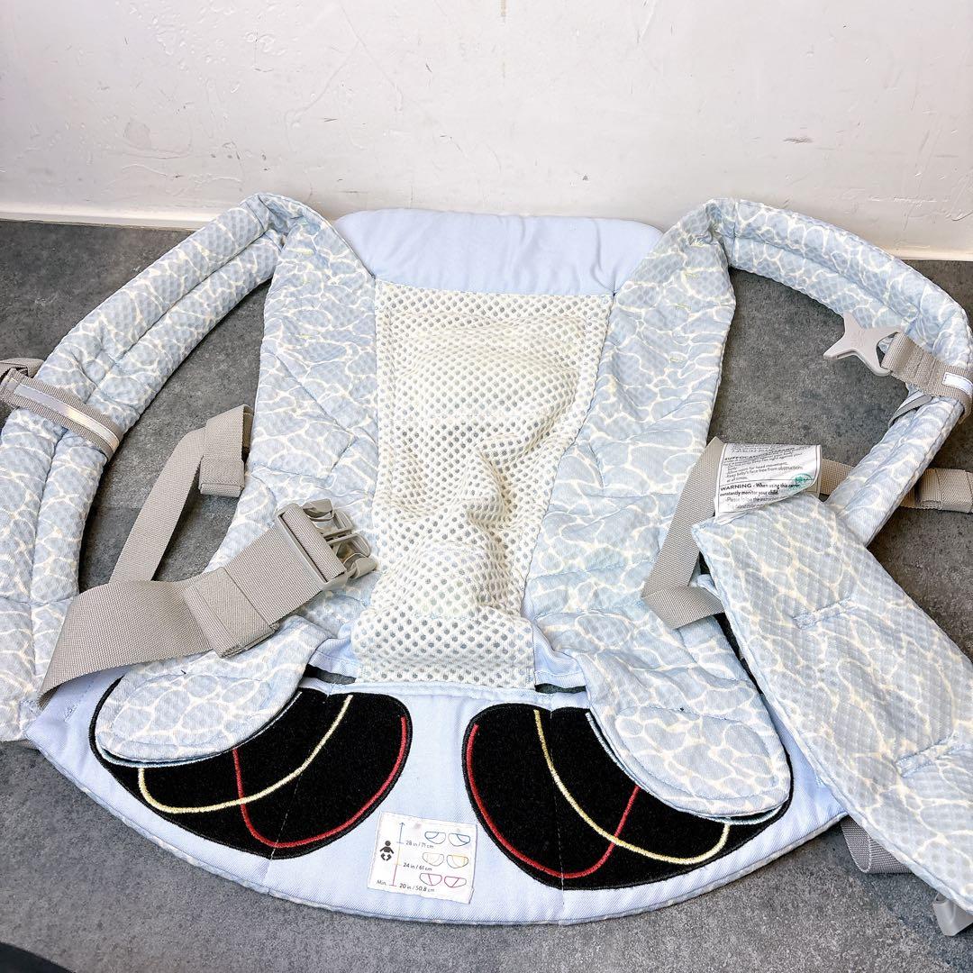 【極美品】 エルゴベビー EBC ADAPT SoftFlex ホリデーブルー
