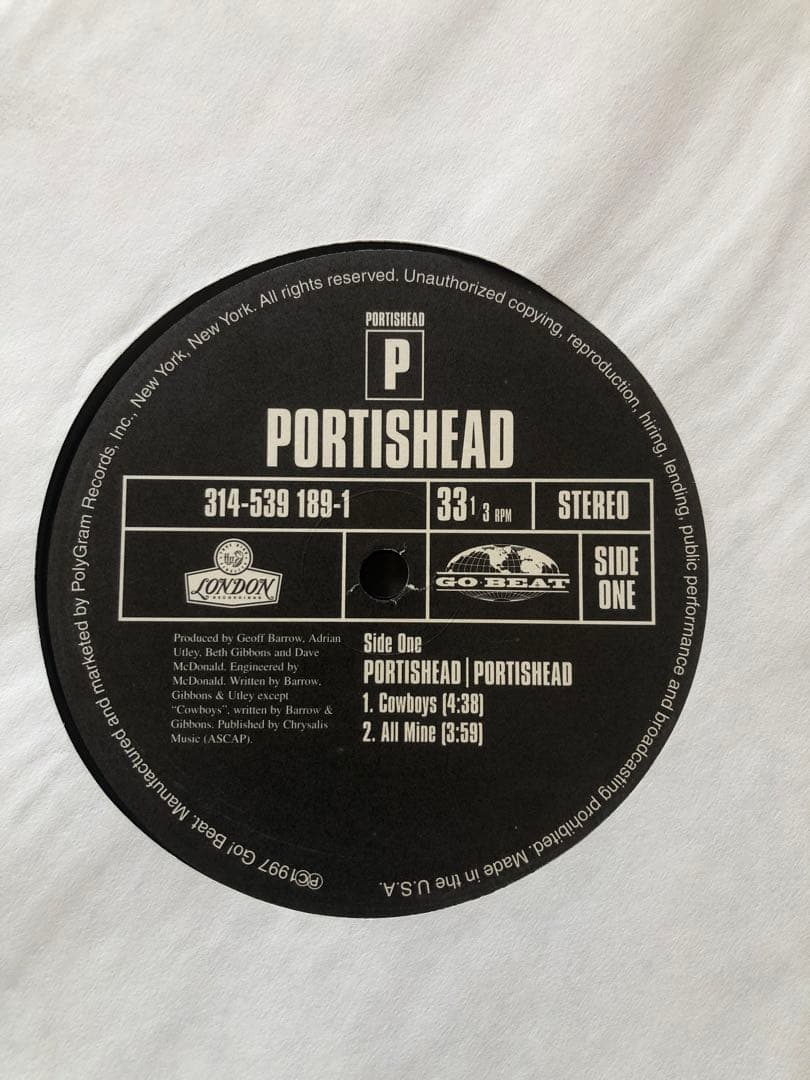PORTISHEAD PORTISHEAD レコード