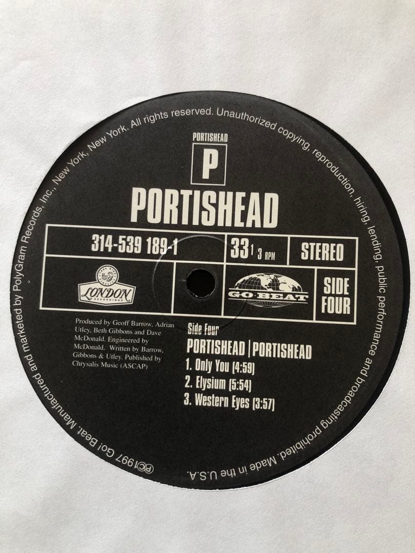 PORTISHEAD PORTISHEAD レコード