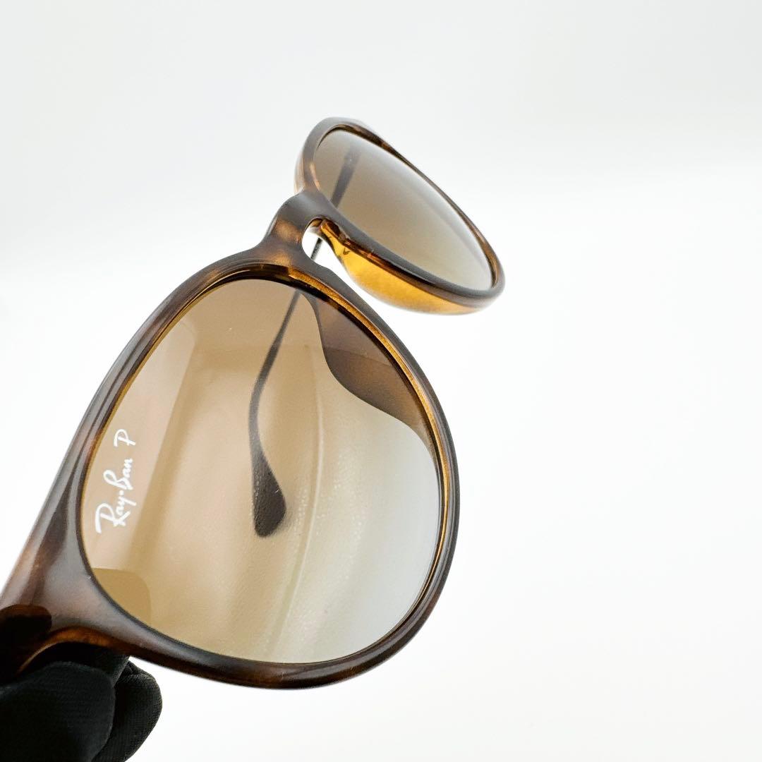 【美品】レイバン　サングラス　RB4171-F ERIKA 　偏光　ブラウン