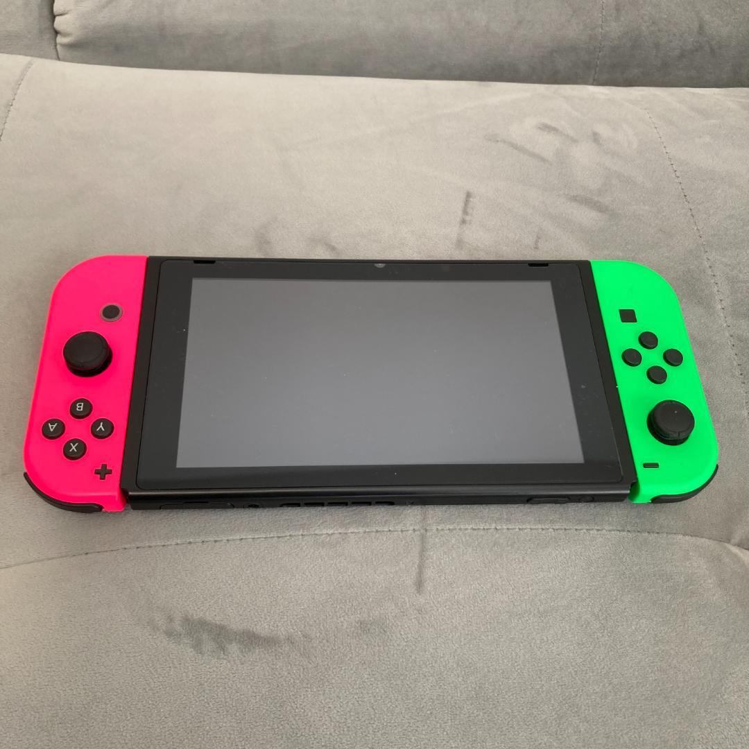 【完品】Nintendo Switch ネオングリーン・ネオンピンク
